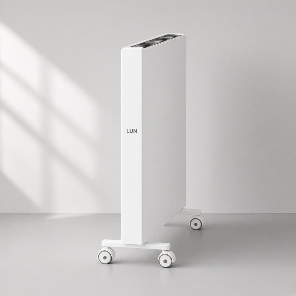 LUN Electric Convector Heater by LUN — side view