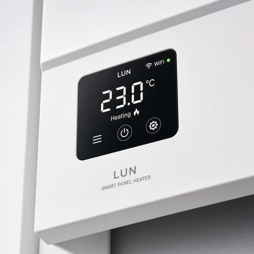 LUN Smart Panel Heater by LUN — detail close-up