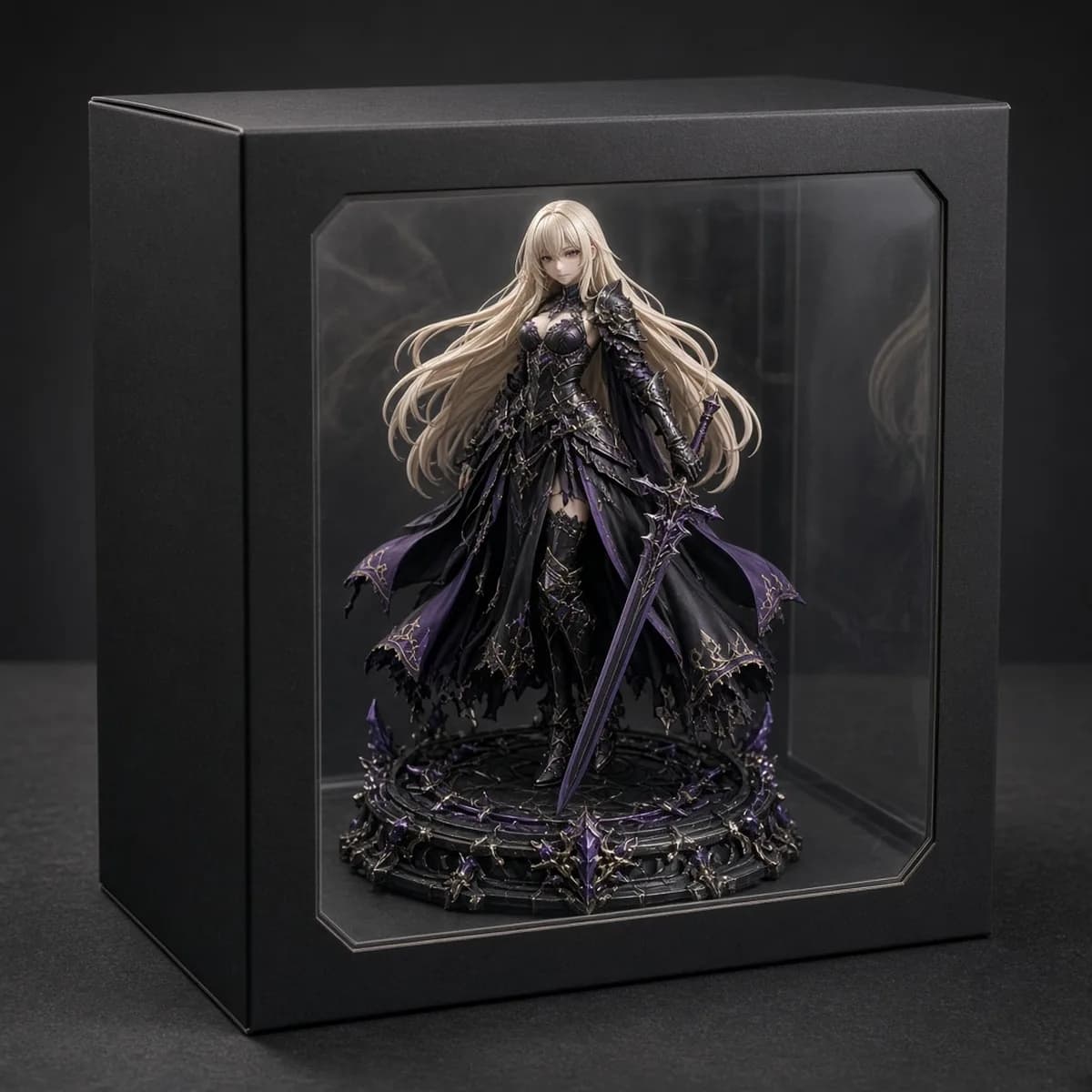 Saber Alter 1/7 scale figure from the Fate series by Aniplex, new in a sealed box. Catalog illustration.