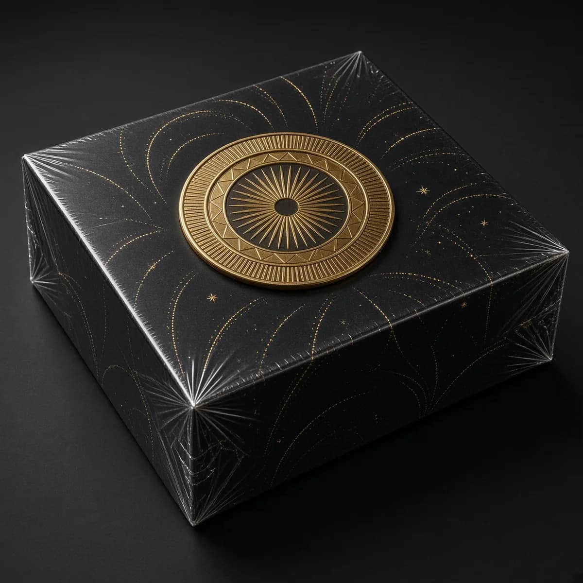 Factory-sealed English Pokémon Celebrations Ultra-Premium Collection from 2021. Catalog illustration.