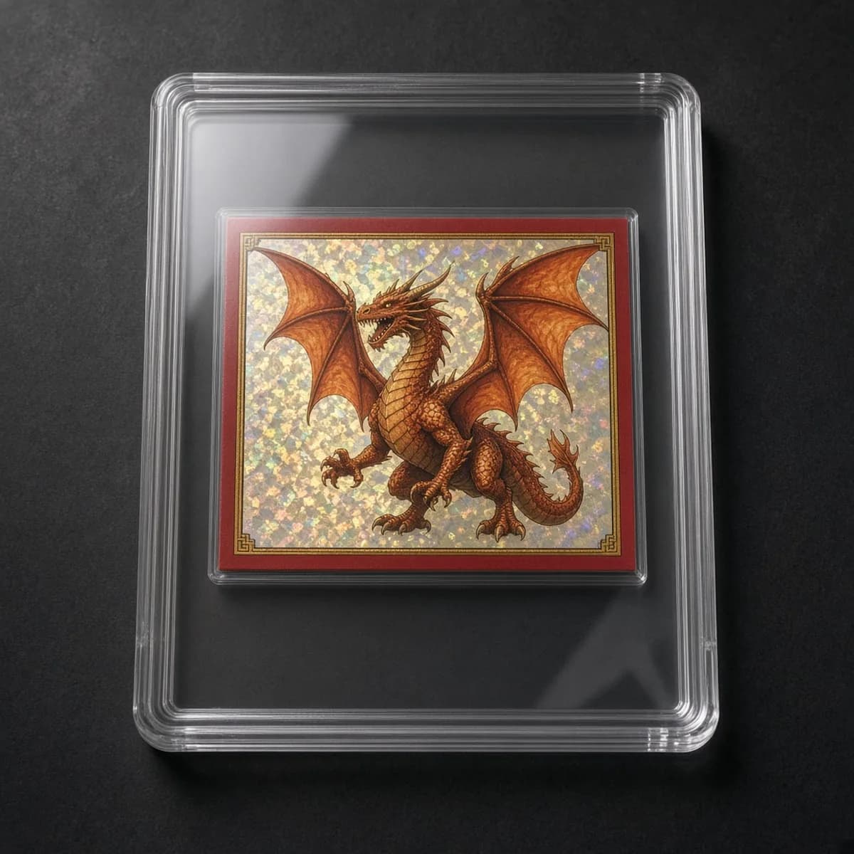Charizard holo from the 1999 Pokémon Base Set Unlimited, card 4/102, graded PSA 8. Catalog illustration.