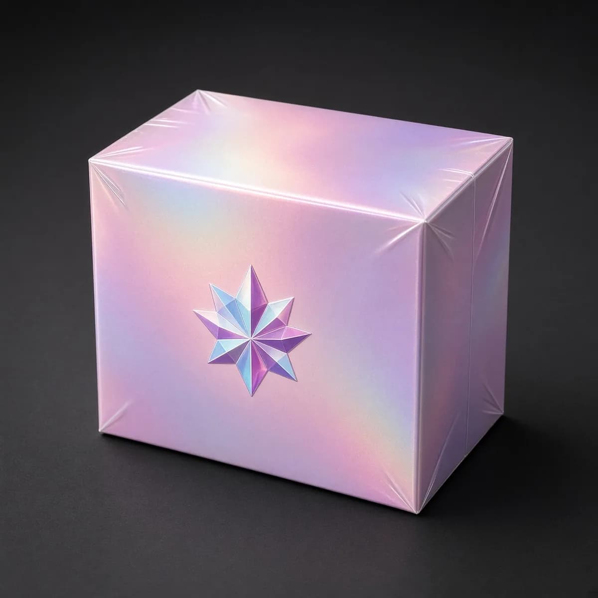 Factory-sealed English Pokémon Prismatic Evolutions Elite Trainer Box. Catalog illustration.