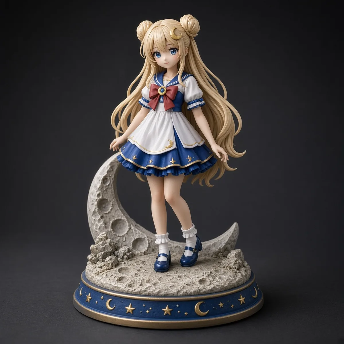 Sailor Moon 1/4 resin statue, limited edition of 188. Catalog illustration.