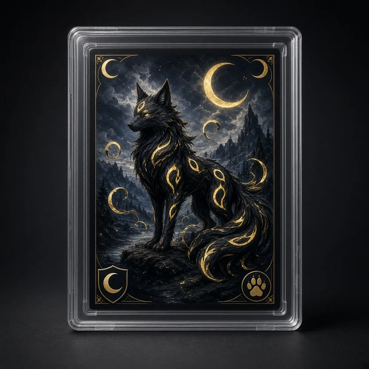 Umbreon VMAX alternate art from Evolving Skies, card 215/203, graded PSA 10. Catalog illustration.